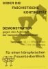 Politische Plakate Österreich - FrauenLesbenblock Anti-Kommersdemo 1996