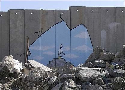 Graffiti Wall von banksy 