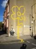 Graffiti Blume von banksy 