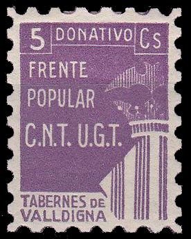 Briefmarke CNT-UGT 5