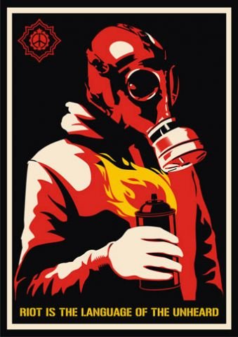 Riot is the language of the unheard