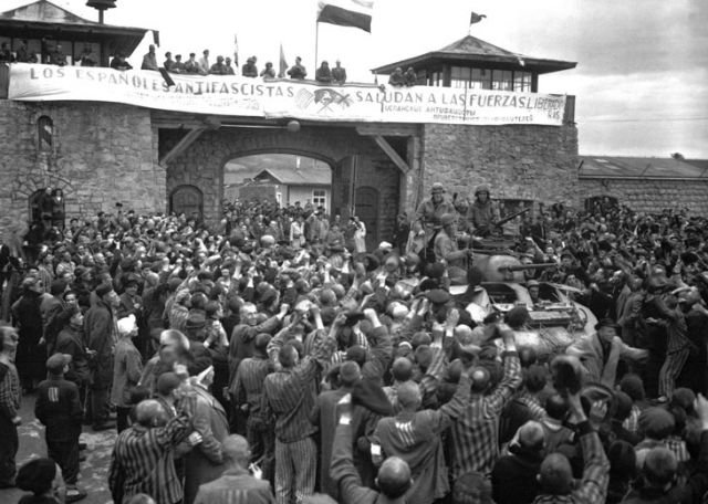 Befreiung des KZ`s Mauthausen 1945