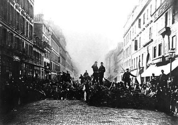 Barrikade Pariser Kommune 1871-3