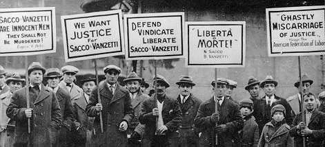 Solidarität mit Sacco & Vanzetti 1