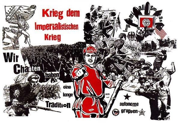 Kunst und Kampf - Plakat Krieg dem imperialistischen Krieg