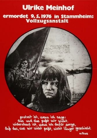 Plakate Sozialer Bewegungen - Ulrike Meinhof