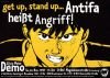 Plakate Sozialer Bewegungen - Antifa hei�t Angriff 2