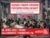 Plakate Sozialer Bewegungen - Keinen Finger krumm für diese Gesellschaft