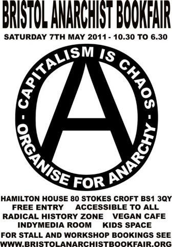 Anarchoplakate - Bristol Anarchist bookfair 2011