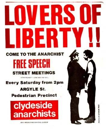 Anarchistische Plakate - Lovers of liberty