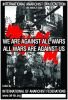 Anarchistische Plakate - All wars are against us