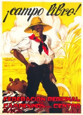 Plakat aus dem Spanischen Bürgerkrieg CNT-FAI 108