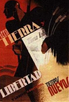 Plakat aus dem Spanischen Bürgerkrieg CNT-FAI 22