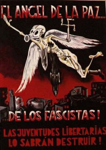 Plakat aus dem Spanischen Bürgerkrieg CNT-FAI 46