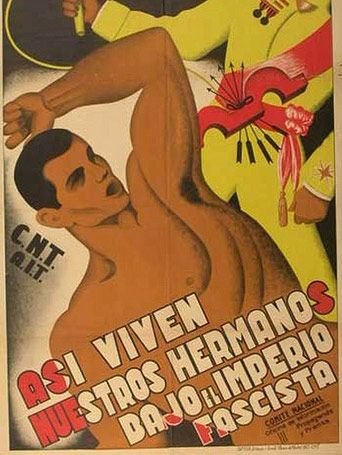 Plakat aus dem Spanischen Bürgerkrieg CNT-FAI 89
