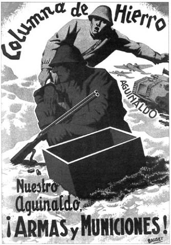 Plakat aus dem Spanischen Bürgerkrieg CNT-FAI 95