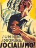 Plakat aus dem Spanischen Bürgerkrieg POUM 3