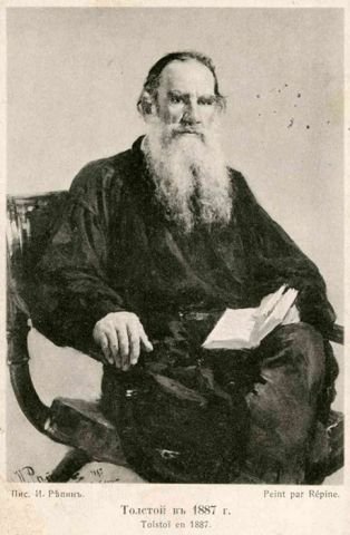 Postkarte Leo Tolstoi 1