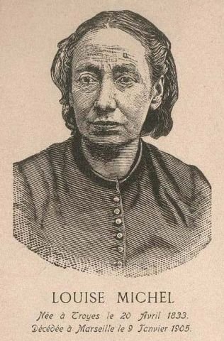 Postkarte Louise Michel 2