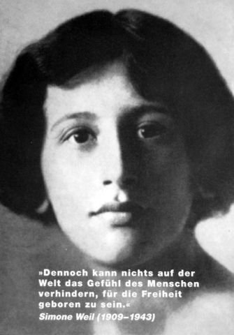 Simone Weil - Freiheit