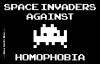 Space invaders against homophobia