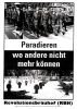 Plakat Paradieren der anarchistischen Gruppe Revolutionsbräuhof Wien