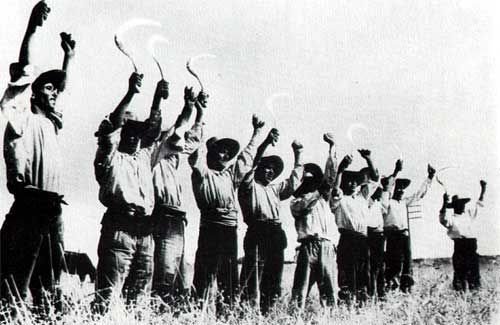 Spanischer Bürgerkrieg und anarchistische Revolution 1936-39 - Bild Bauern