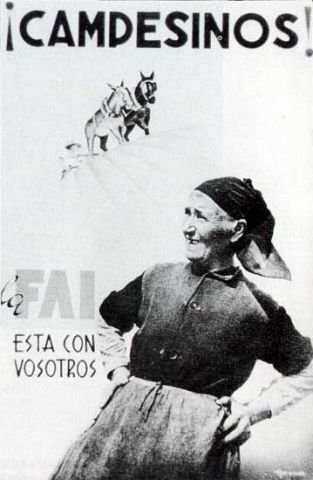 Spanischer Bürgerkrieg und anarchistische Revolution 1936-39 - Bild Campesinos
