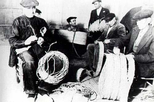 Spanischer Bürgerkrieg und anarchistische Revolution 1936-39 - Bild Korbproduktion