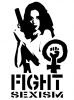 Stencil Fight sexism