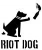 Stencil Riot Dog