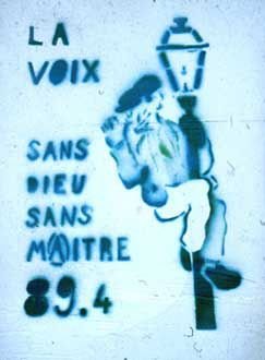 Streetart - La Voix