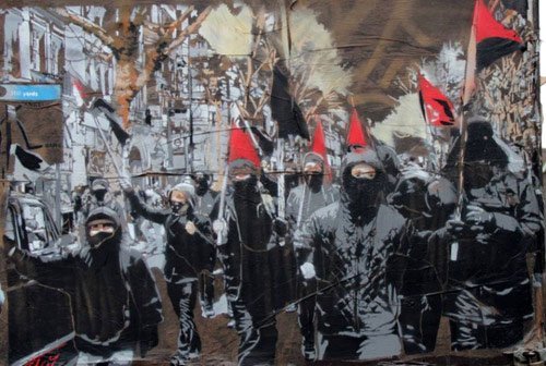 Streetart - Anarchist*innen