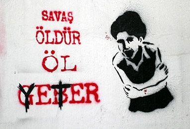 Streetart - Savas Öldür (Istanbul)