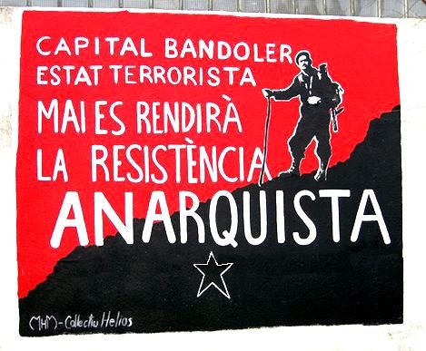 Streetart - Anarquista (Spanien)