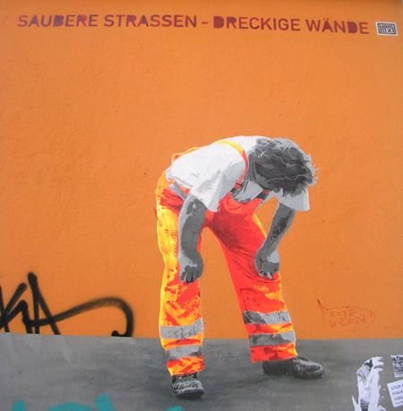 Streetart - Saubere Strassen (Berlin)