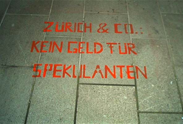 Streetart - Kein Geld für Spekulanten