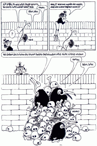 Anarchistische Wildcat Comics by Donald Rooum - Befreiung